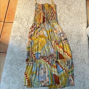 AKIRA Multicolor Patterned Blouse